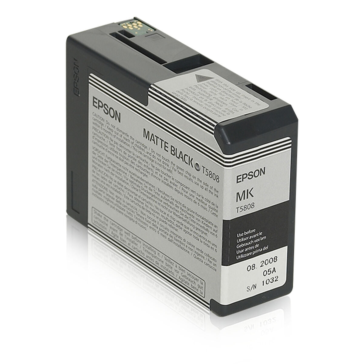 Tinteiro de Tinta Original Epson C13T580800 Preto Preto mate