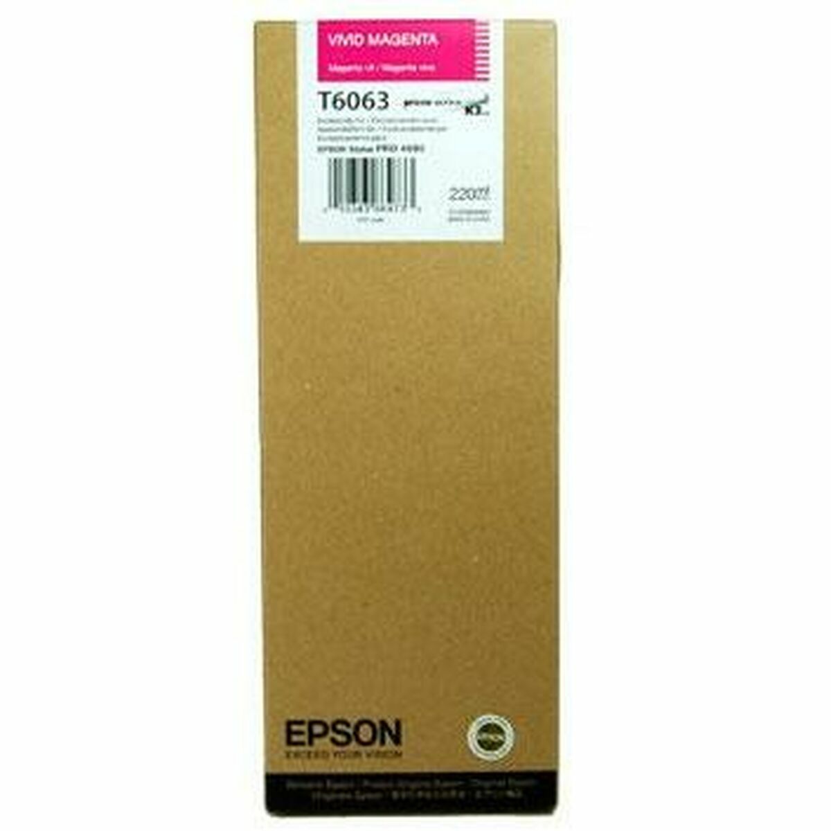 Tinteiro de Tinta Original Epson C13T606300 Magenta