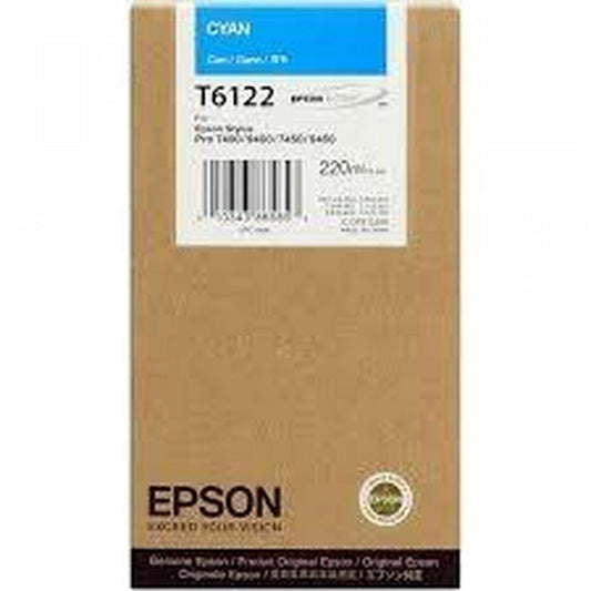 Tinteiro de Tinta Original Epson C13T612200 Ciano