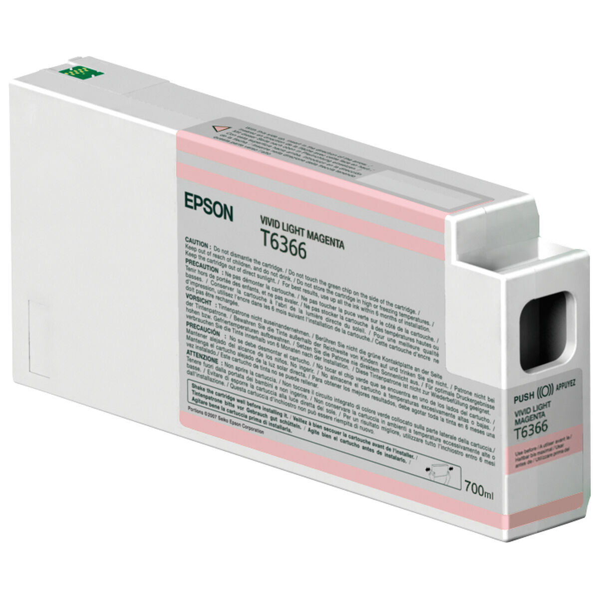 Tinteiro de Tinta Original Epson C13T636600 Magenta Magenta Claro