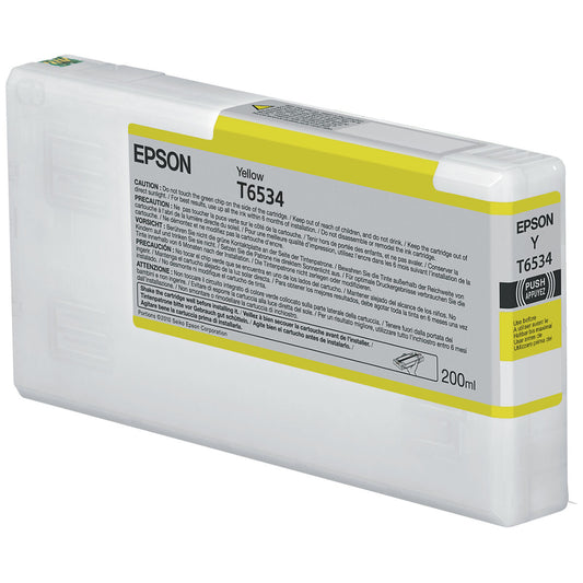 Tinteiro de Tinta Original Epson C13T653400 Amarelo