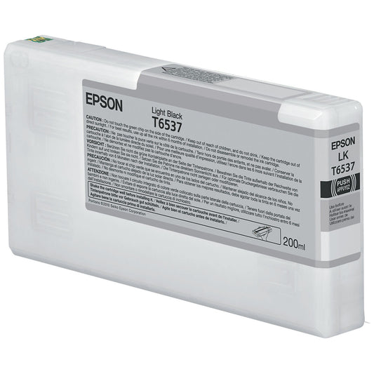 Tinteiro de Tinta Original Epson C13T653700 Cinzento