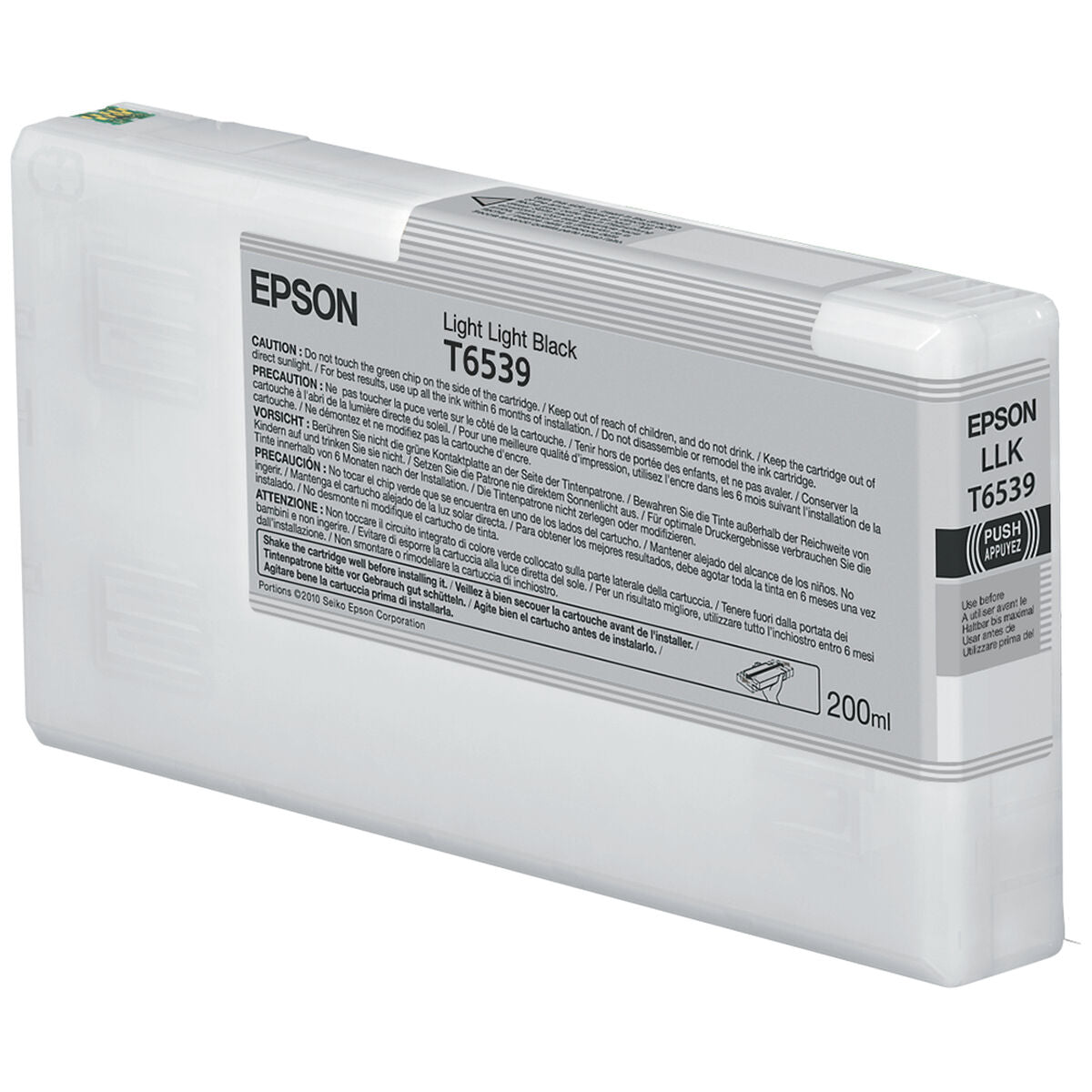 Tinteiro de Tinta Original Epson C13T653900 Preto