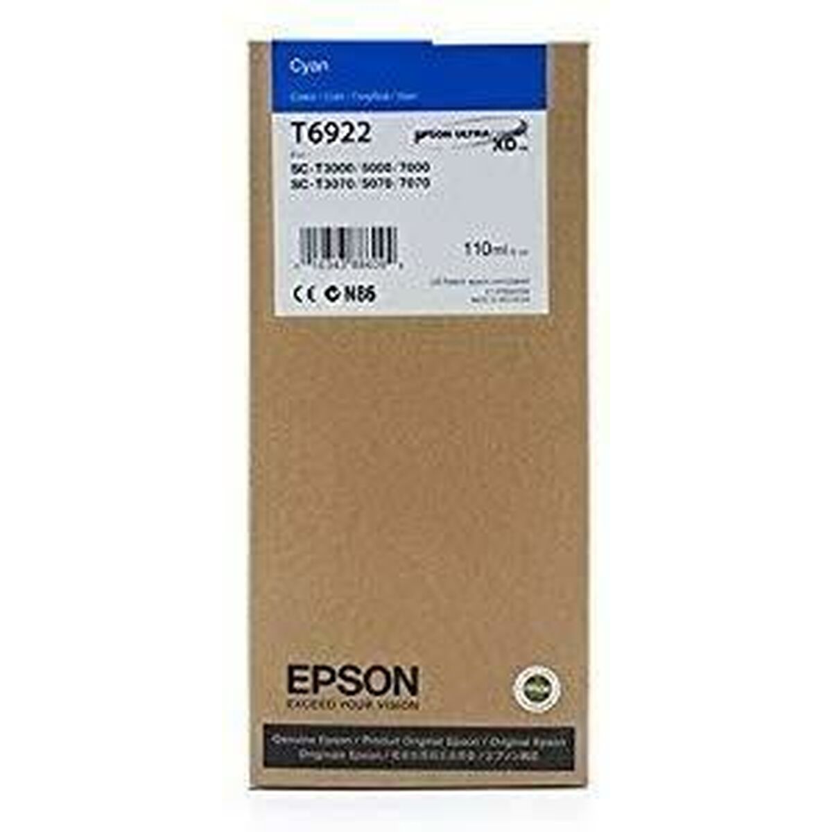 Tinteiro de Tinta Original Epson C13T69220N Ciano