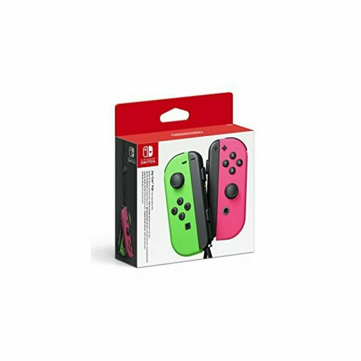 Gamepad sem Fios Nintendo Joy-Con Verde Cor de Rosa