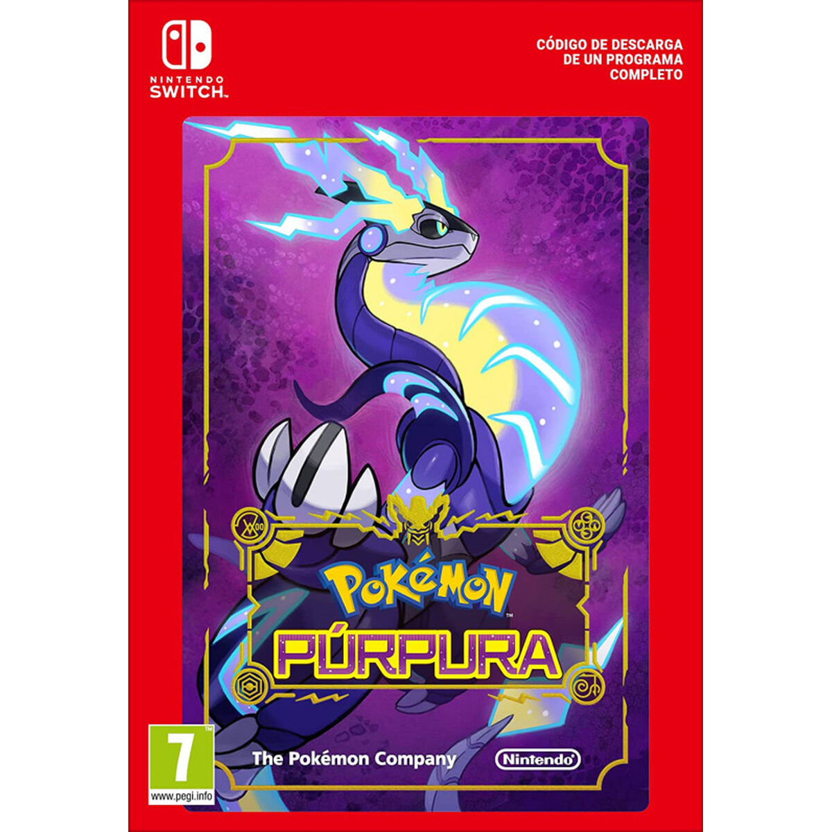 Videojogo para Switch Nintendo POKEMON PURPURA