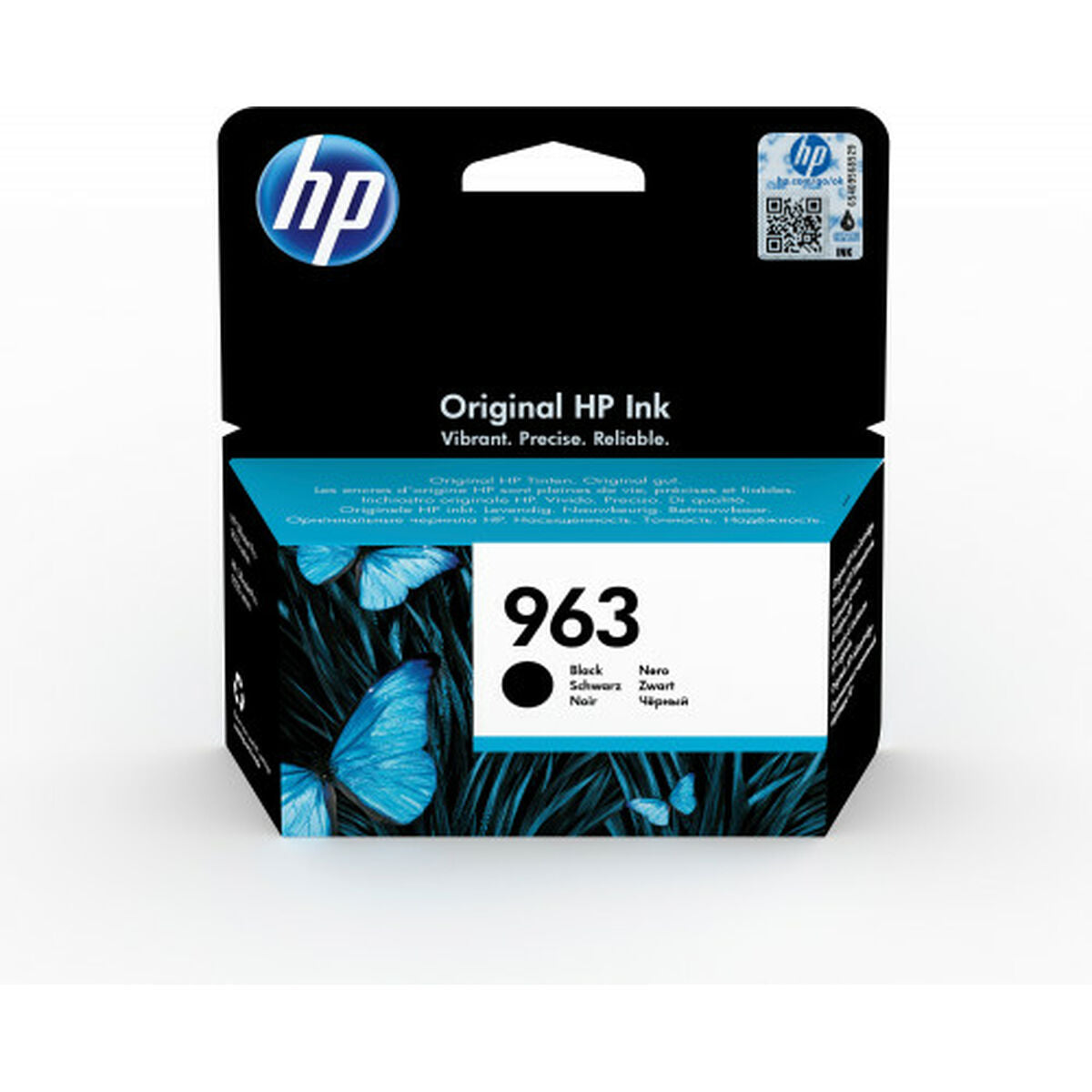 Tinteiro de Tinta Original Hewlett Packard 963 3JA26AE Preto