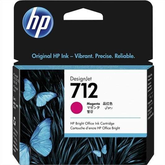 Tinteiro de Tinta Original HP HP 712 Magenta