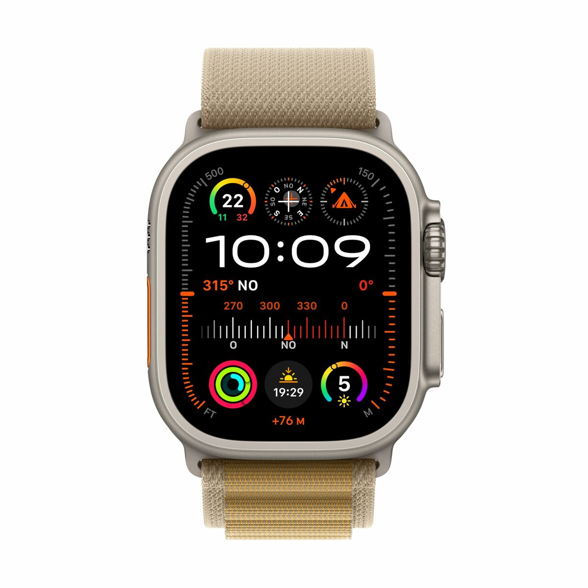 Smartwatch Apple Watch Ultra2 1,92" Titânio Canela 49 mm