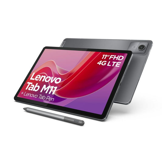 Tablet Lenovo Tab M11 4G 11" Mediatek Helio G88 4 GB RAM 128 GB Cinzento