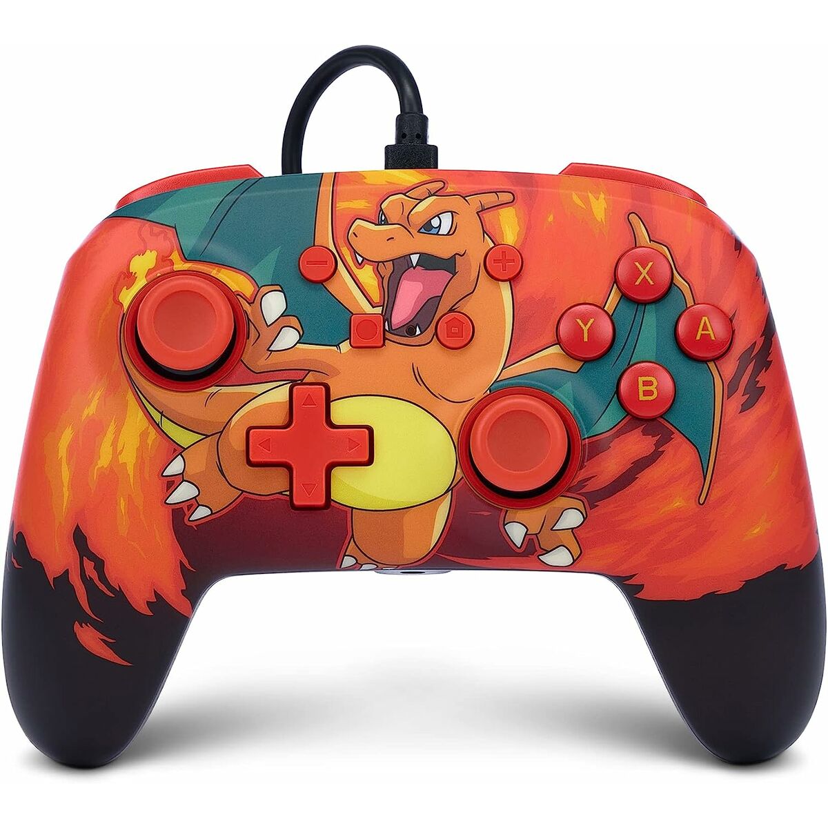 Comando Gaming Powera CHARIZARD Vermelho Nintendo Switch