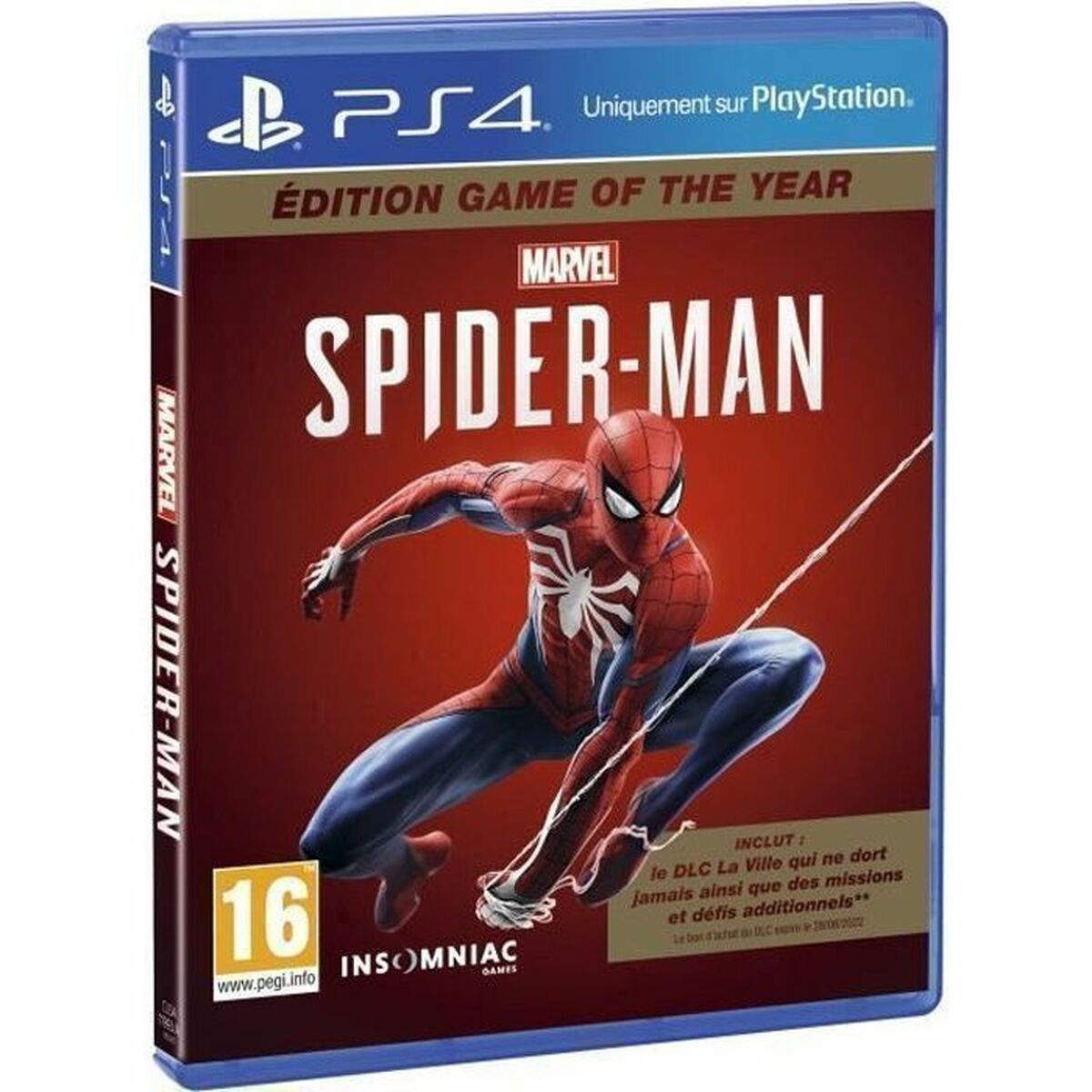 Jogo eletrónico PlayStation 4 Sony Marvel's Spider-Man (FR)