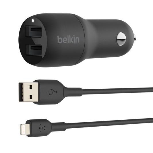 Carregador de Carro Belkin CCD001BT1MBK 24 W