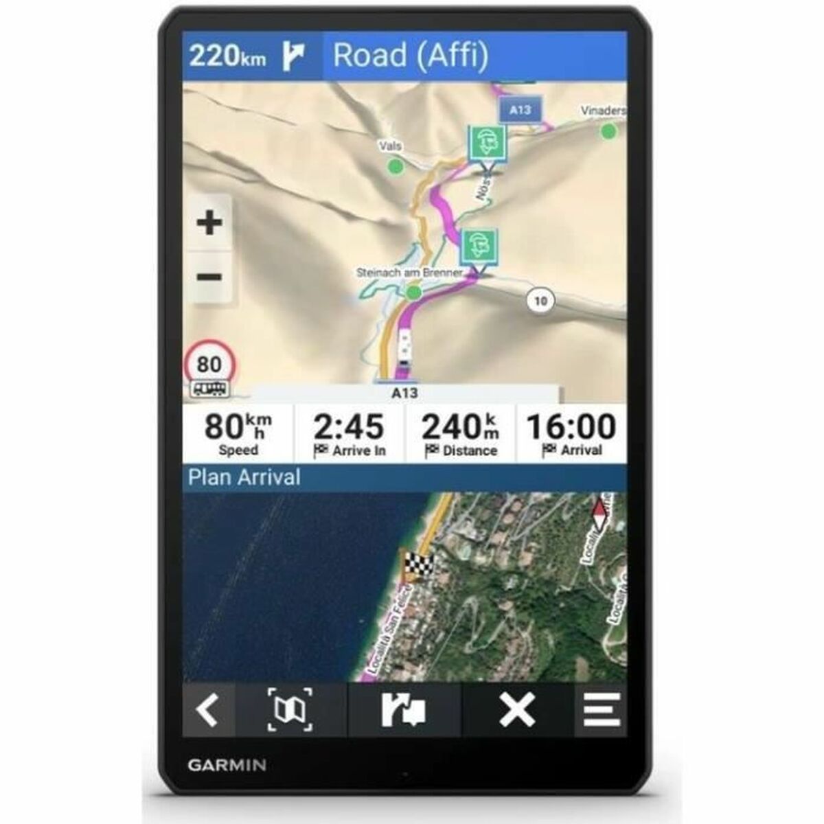 GPS GARMIN Camper 1095