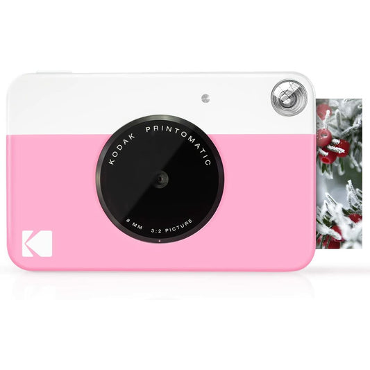 Câmara Instantânea Kodak PRINTOMATIC Cor de Rosa