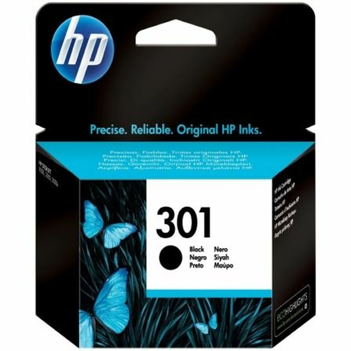 Tinteiro de Tinta Original HP 301 Preto