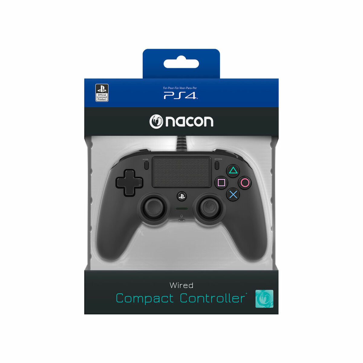 Comando Gaming Nacon PS4OFCPADBLACK