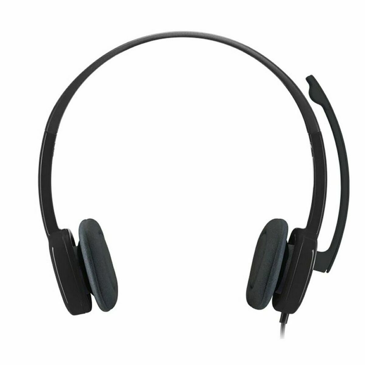 Auriculares com microfone Logitech H151 Preto