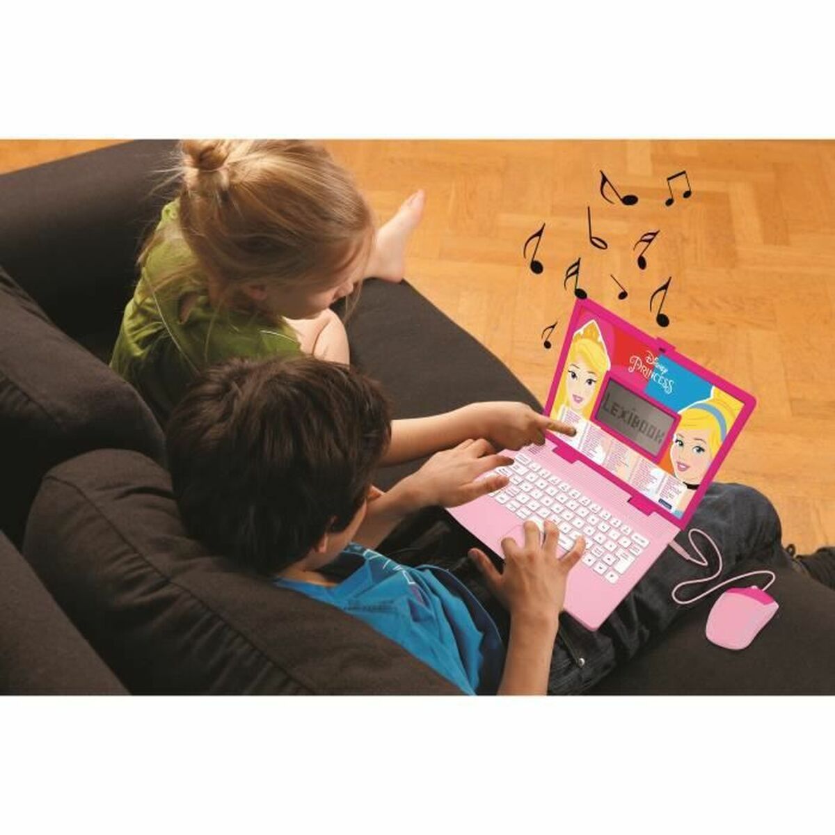 Computador portátil Lexibook Disney Princess FR-EN Brinquedo Interativo + 4 Anos