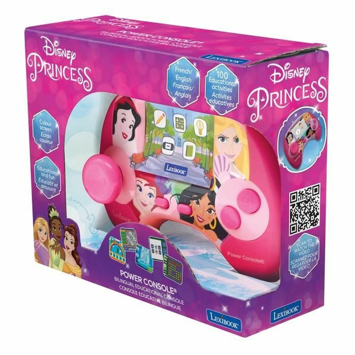 Consola Lexibook Disney Princess Francês Inglês