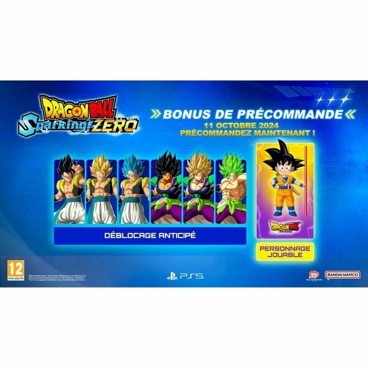 Jogo eletrónico PlayStation 5 Bandai Namco Dragon Ball: Sparking Zero