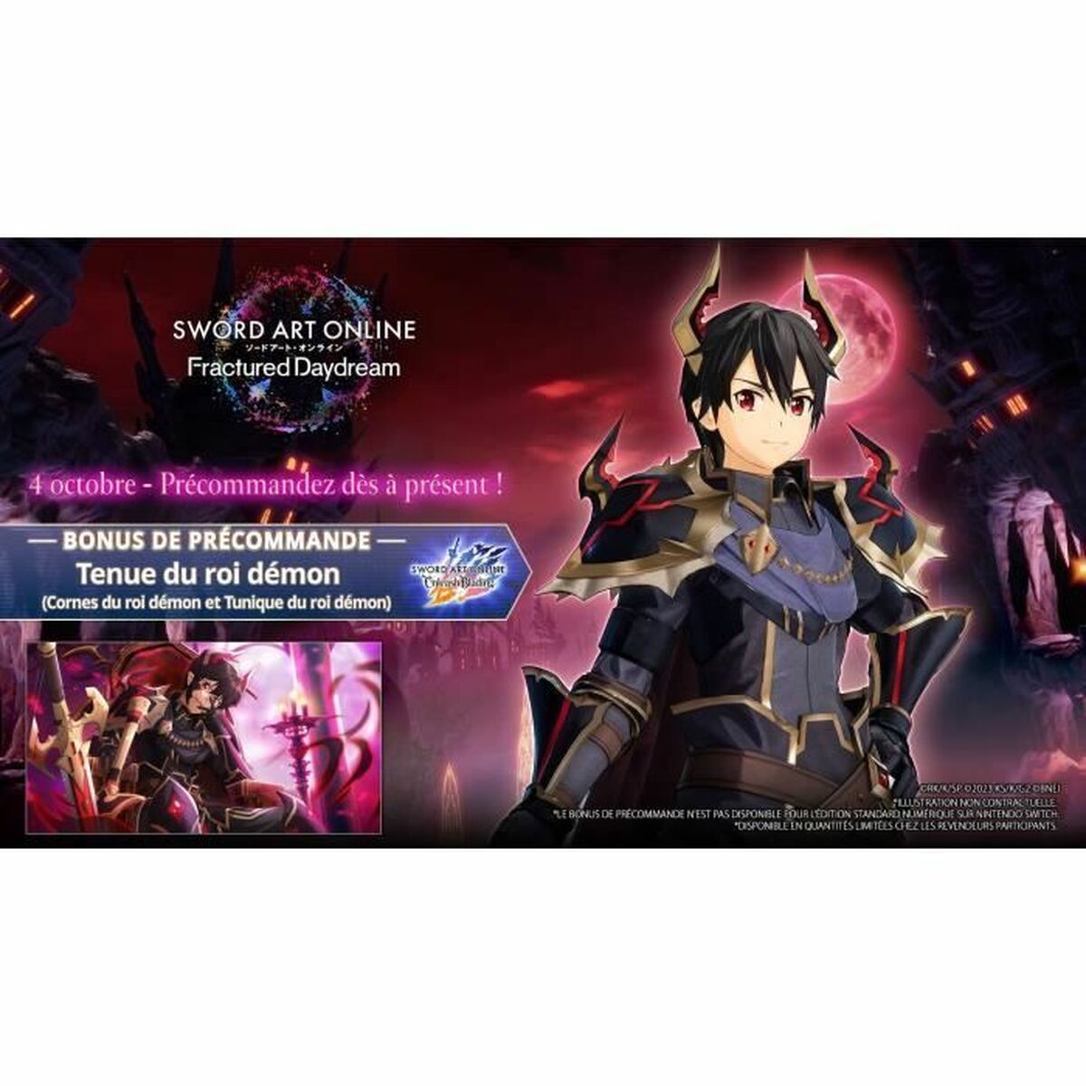 Jogo eletrónico PlayStation 5 Bandai Namco Sword Art Online : Fractured Daydream