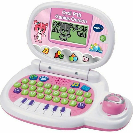 Computador portátil Vtech Ordi P'tit Genius Pink Bear (FR)