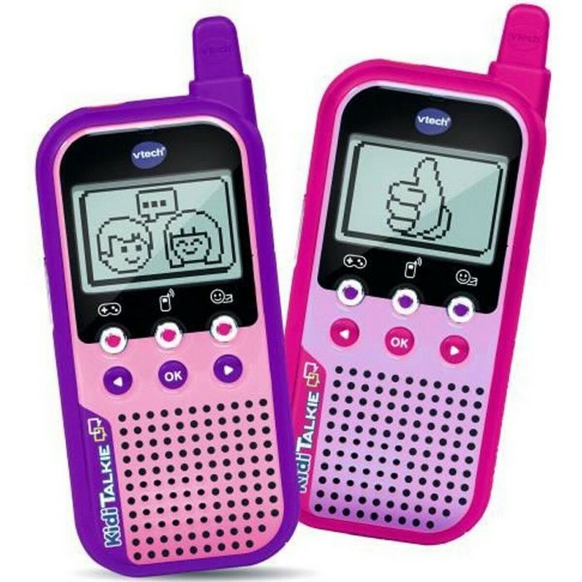 Walkie-Talkies Vtech Kidi Talkie Roxo Cor de Rosa