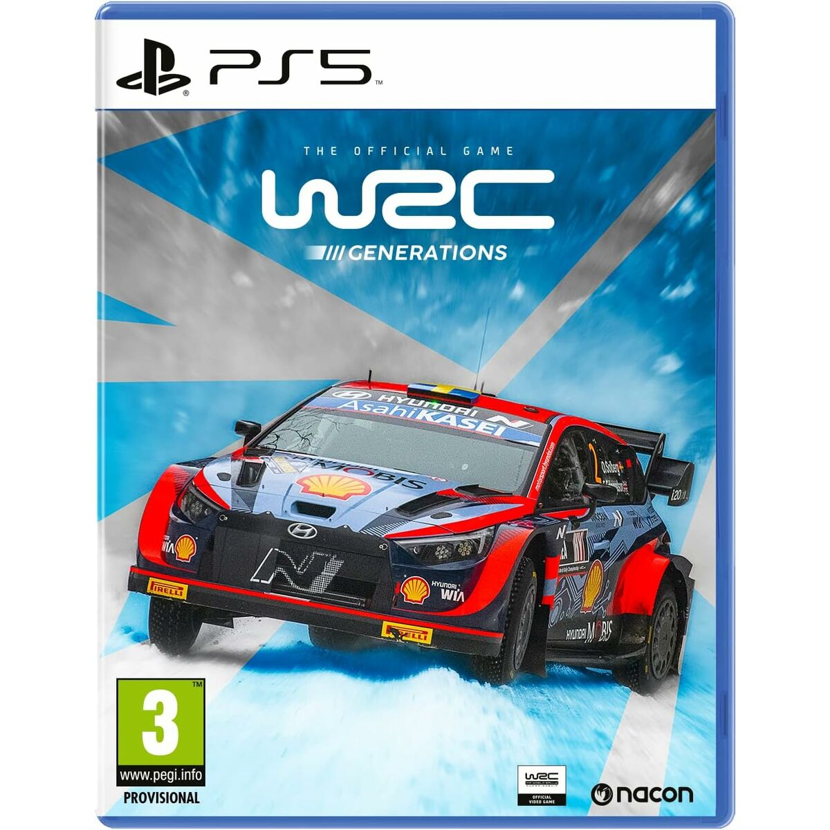 Jogo eletrónico PlayStation 5 Nacon WRC GENERATIONS