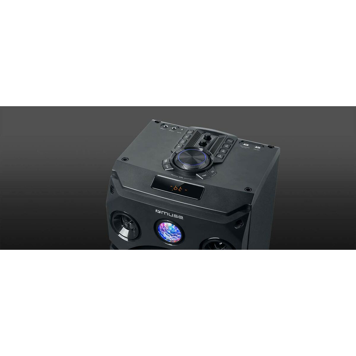 Altifalantes Muse M1935DJ    400W Preto