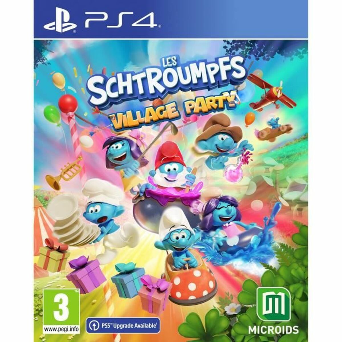 Jogo eletrónico PlayStation 4 Microids The Smurfs: Village Party