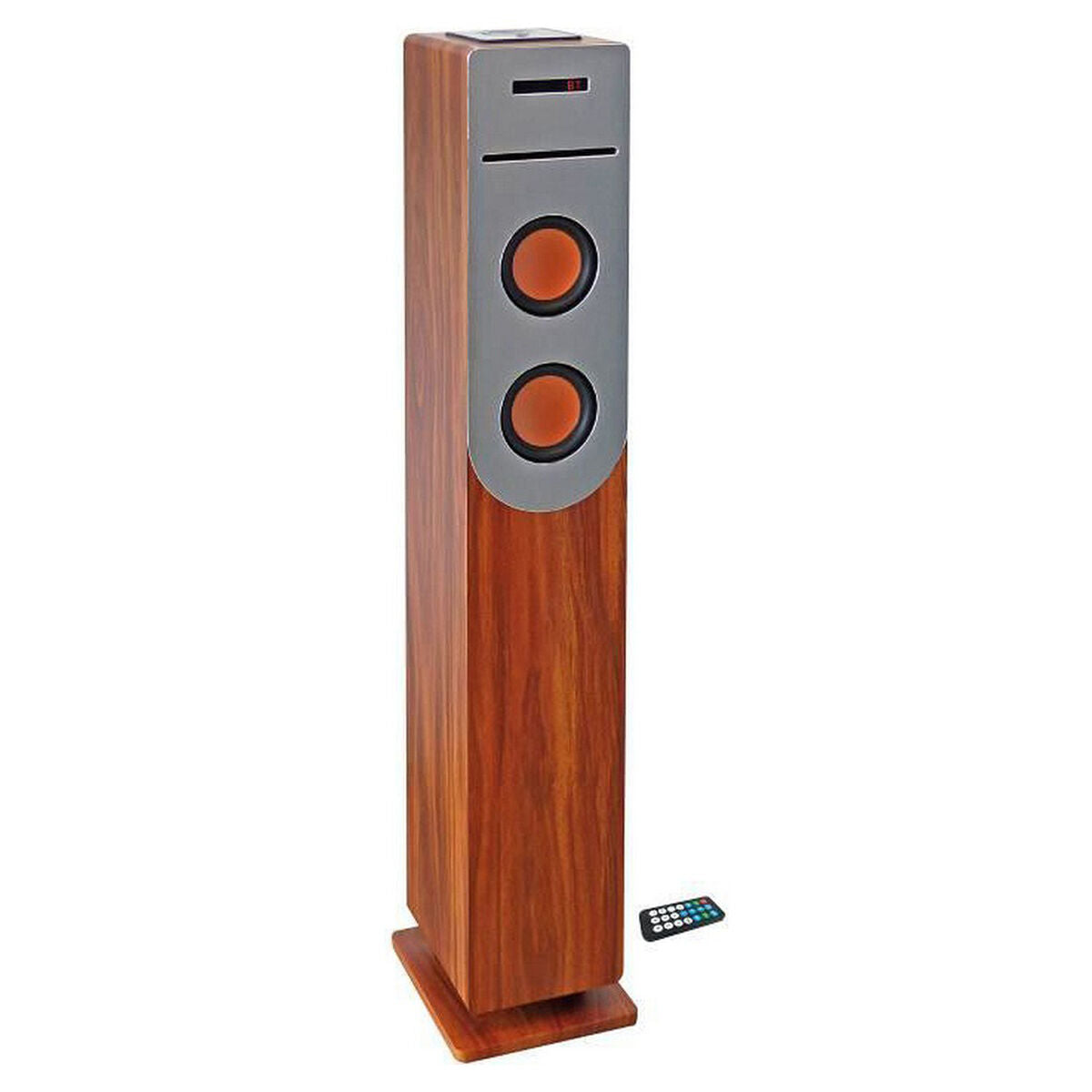 Altifalante Bluetooth Inovalley HP34-CD-WOOD 100W