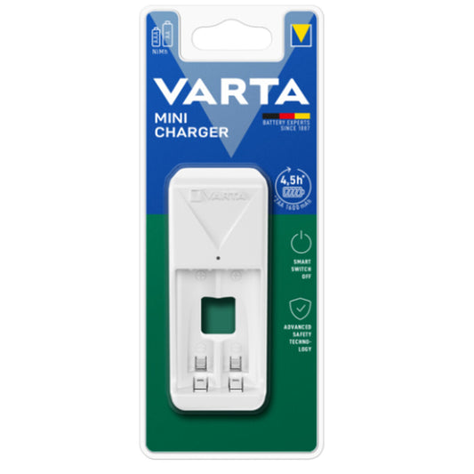 Carregador + Pilhas Recarregáveis Varta 57656 101 451