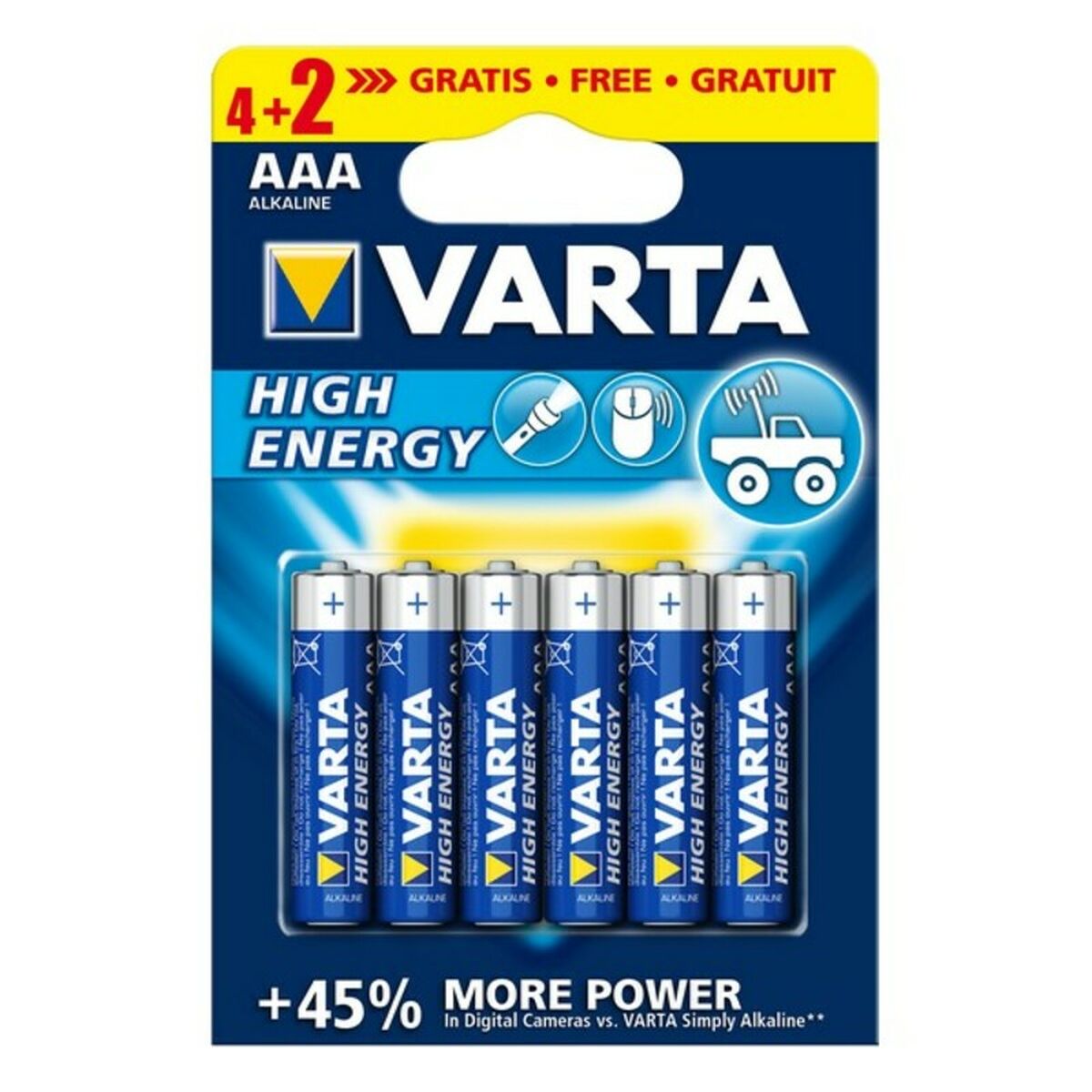 Pilha Varta 4903121436 AAA 1 V