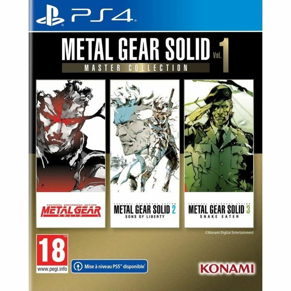 Jogo eletrónico PlayStation 4 Konami Metal Gear Solid: Master Collection Vol.1