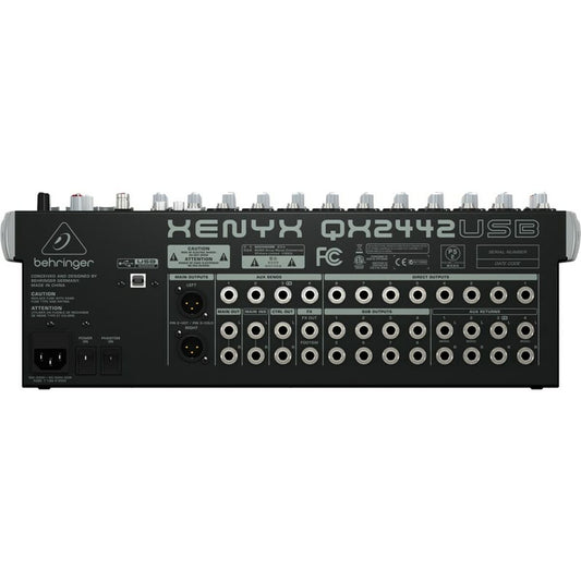 Mesa de Mistura Behringer QX2442USB