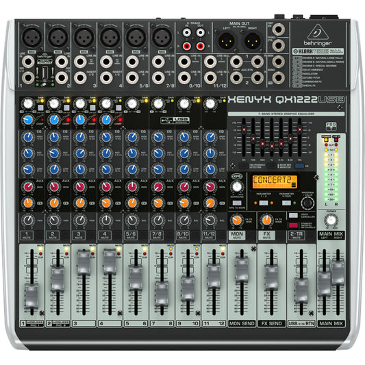 Misturador Behringer QX1222USB 16