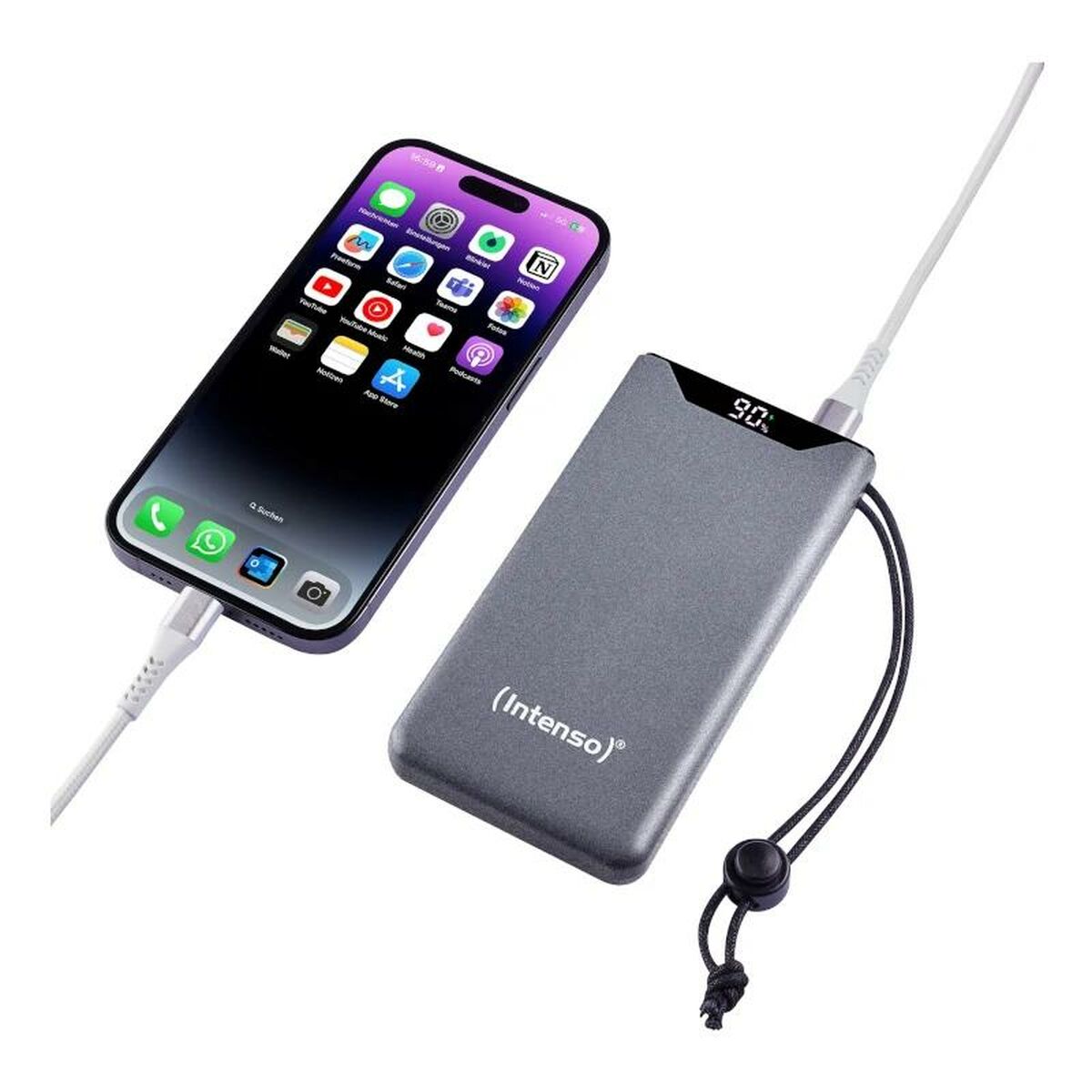 Powerbank INTENSO F10000 10000 mAh Cinzento