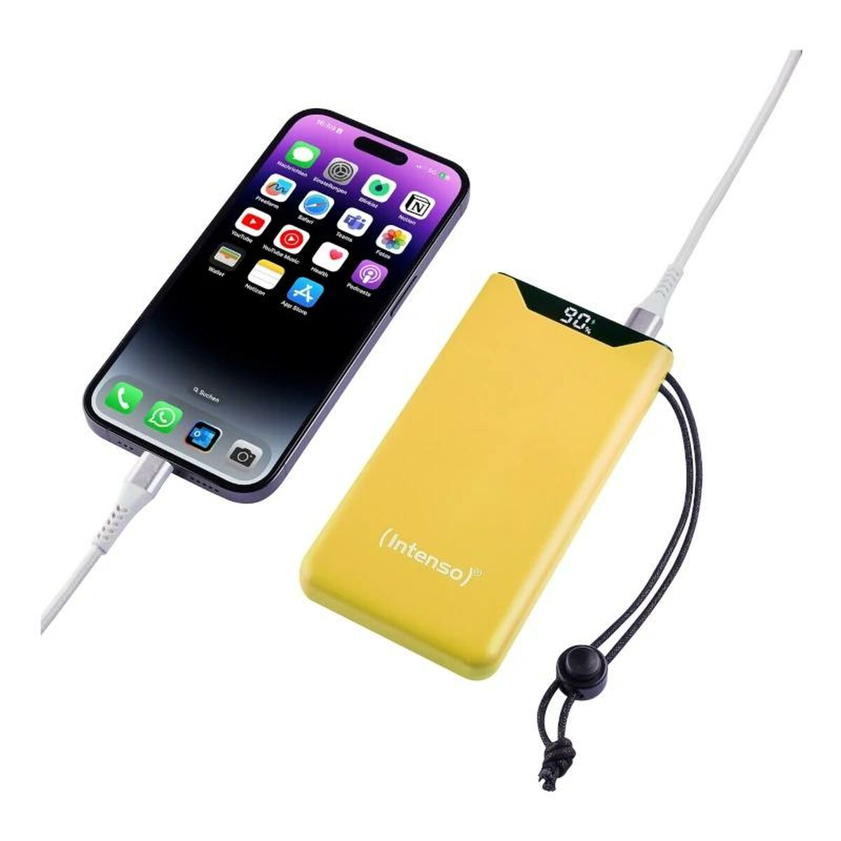 Powerbank INTENSO F10000 10000 mAh Amarelo