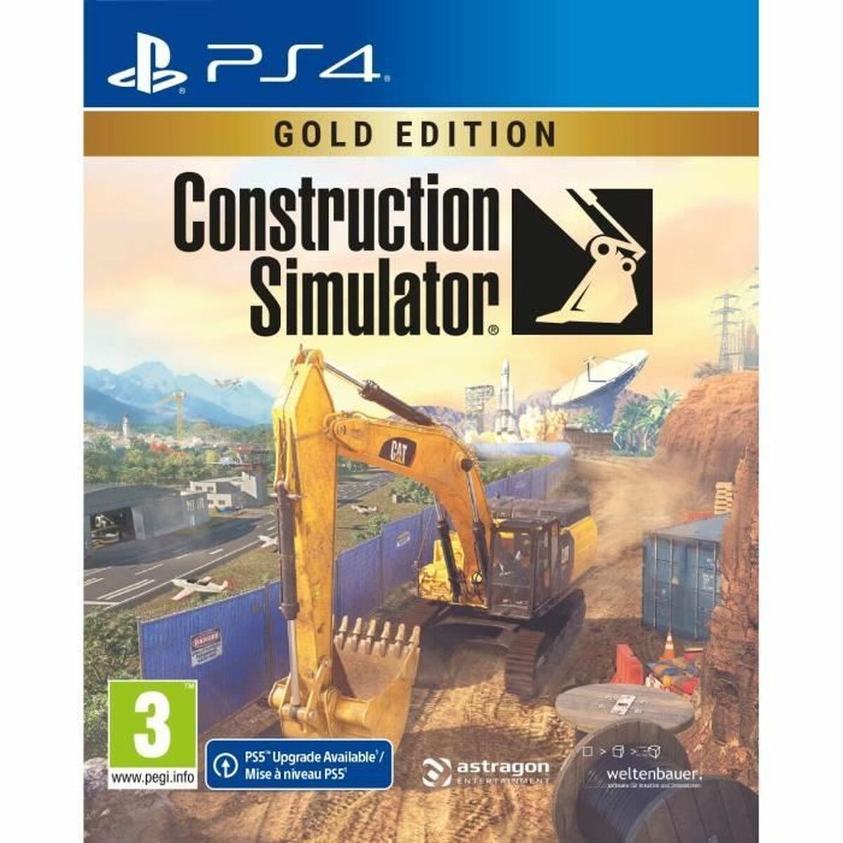 Jogo eletrónico PlayStation 4 Microids Gold edition Construction Simulator (FR)