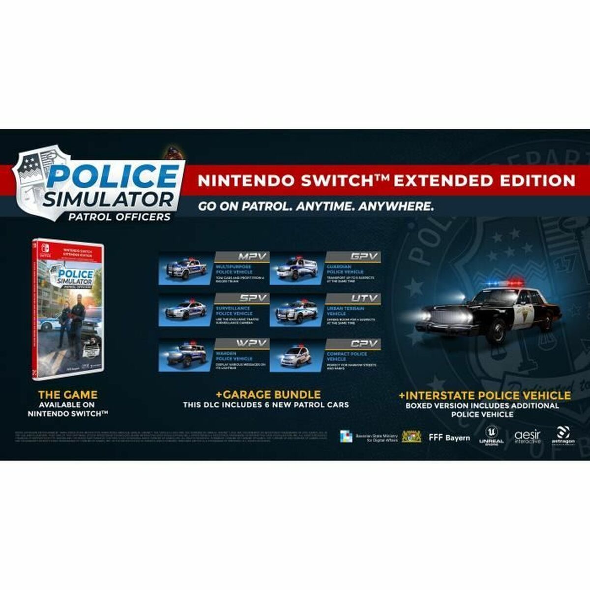 Videojogo para Switch Microids Police Simulator: Patrol Officers (FR)