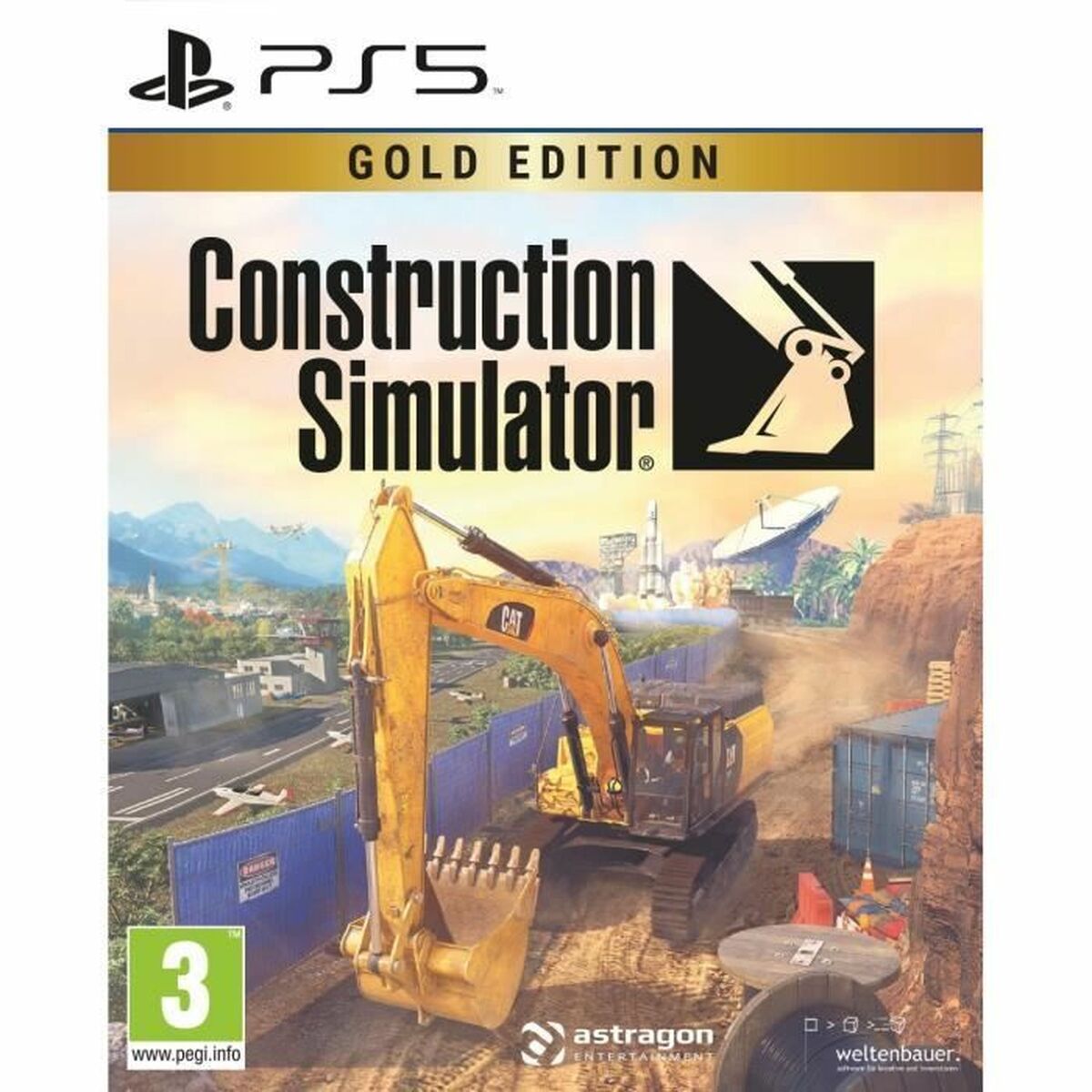 Jogo eletrónico PlayStation 5 Microids Construction Simulator (FR)