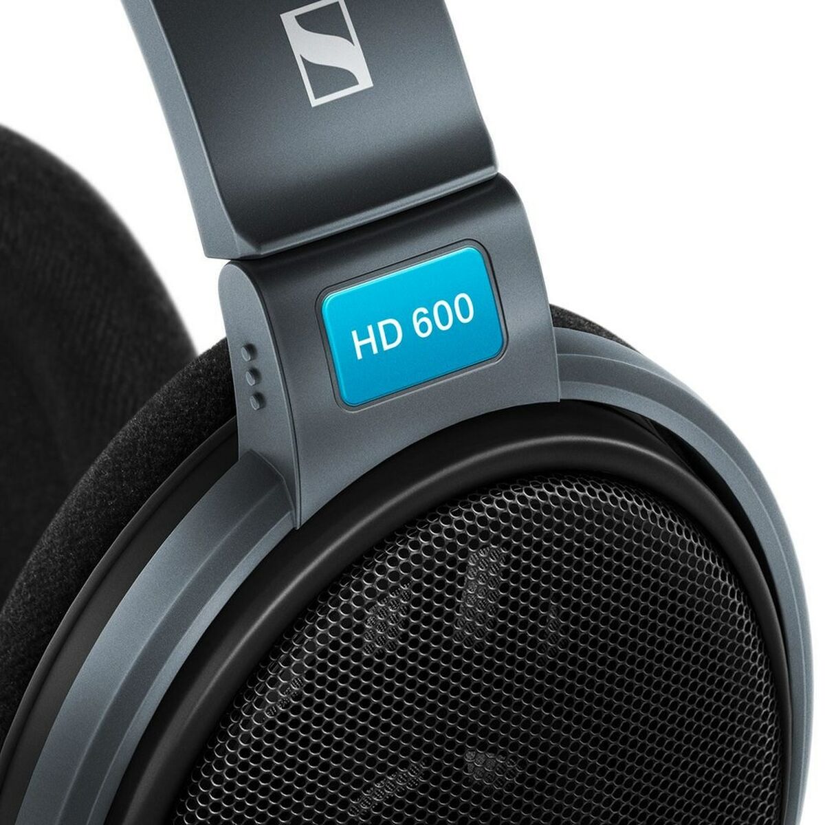 Auriculares com microfone Sennheiser HD 600 Preto Cinzento