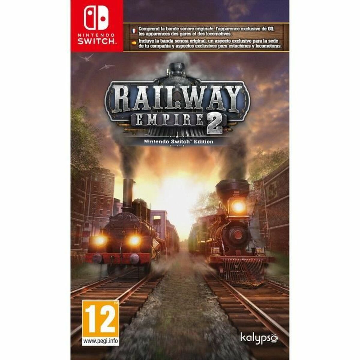 Videojogo para Switch Kalypso Railway Empire 2 (FR)