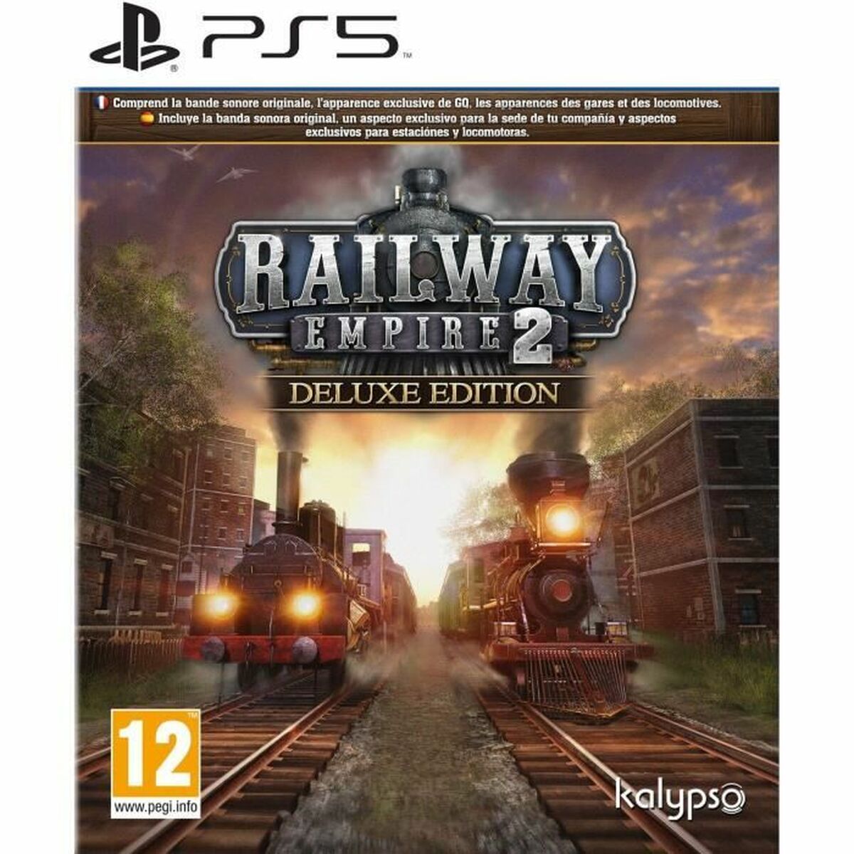 Jogo eletrónico PlayStation 5 Kalypso Railway Empire 2: Deluxe Edition (FR)