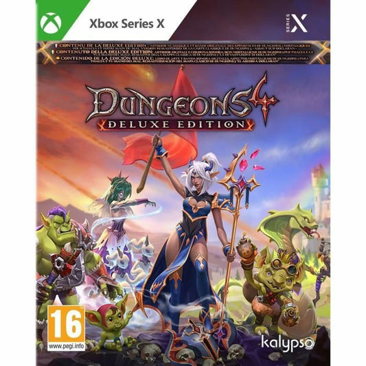 Xbox One / Series X Videojogo Microids Dungeons 4 Deluxe edition (FR)