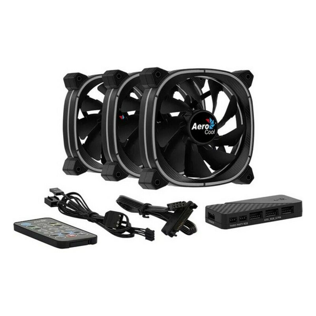 Ventilador de CPU Aerocool Astro 12 Pro Ø 12 cm 1000 rpm ARGB LED