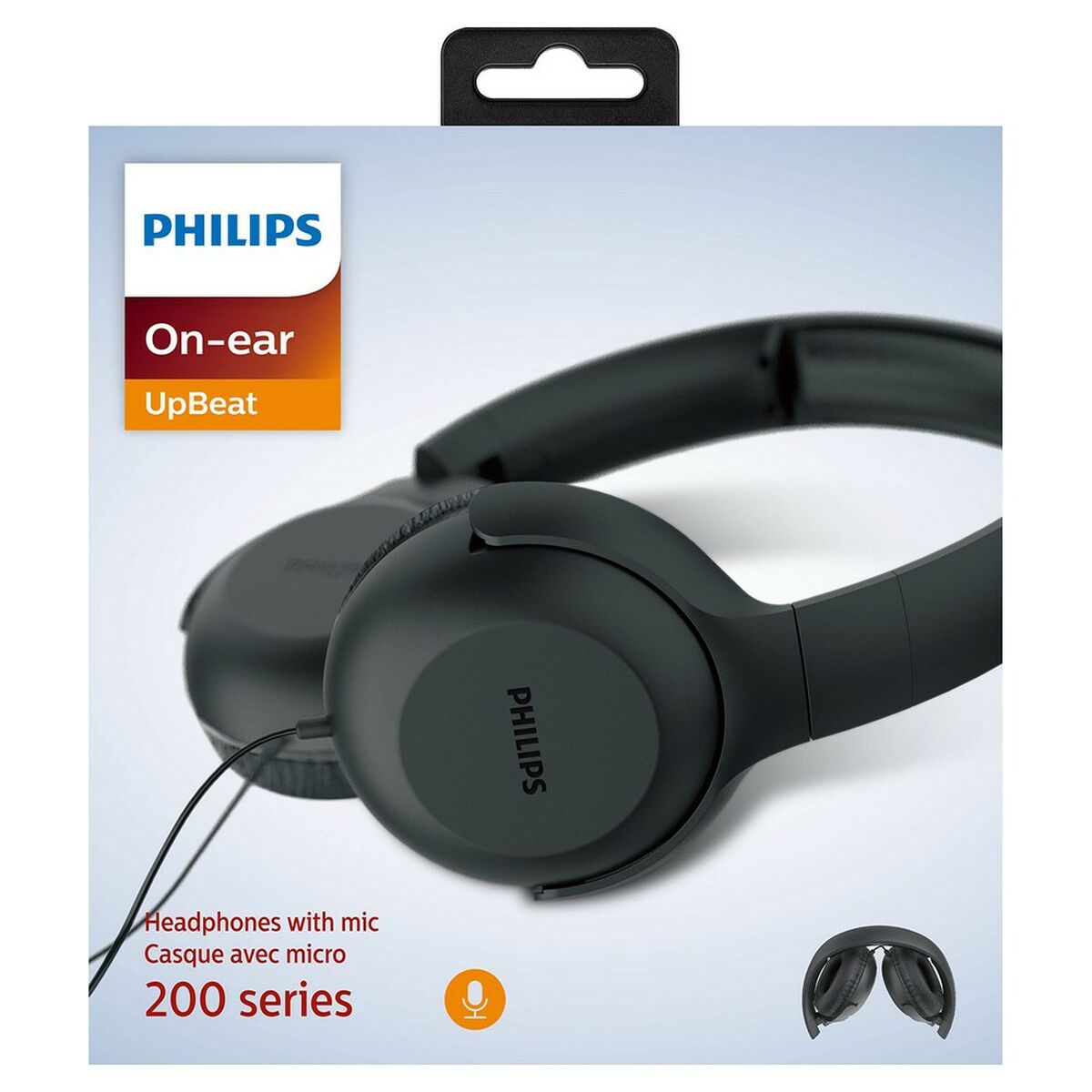 Fones de Ouvido de Tiaras Philips TPV UH 201 BK Preto