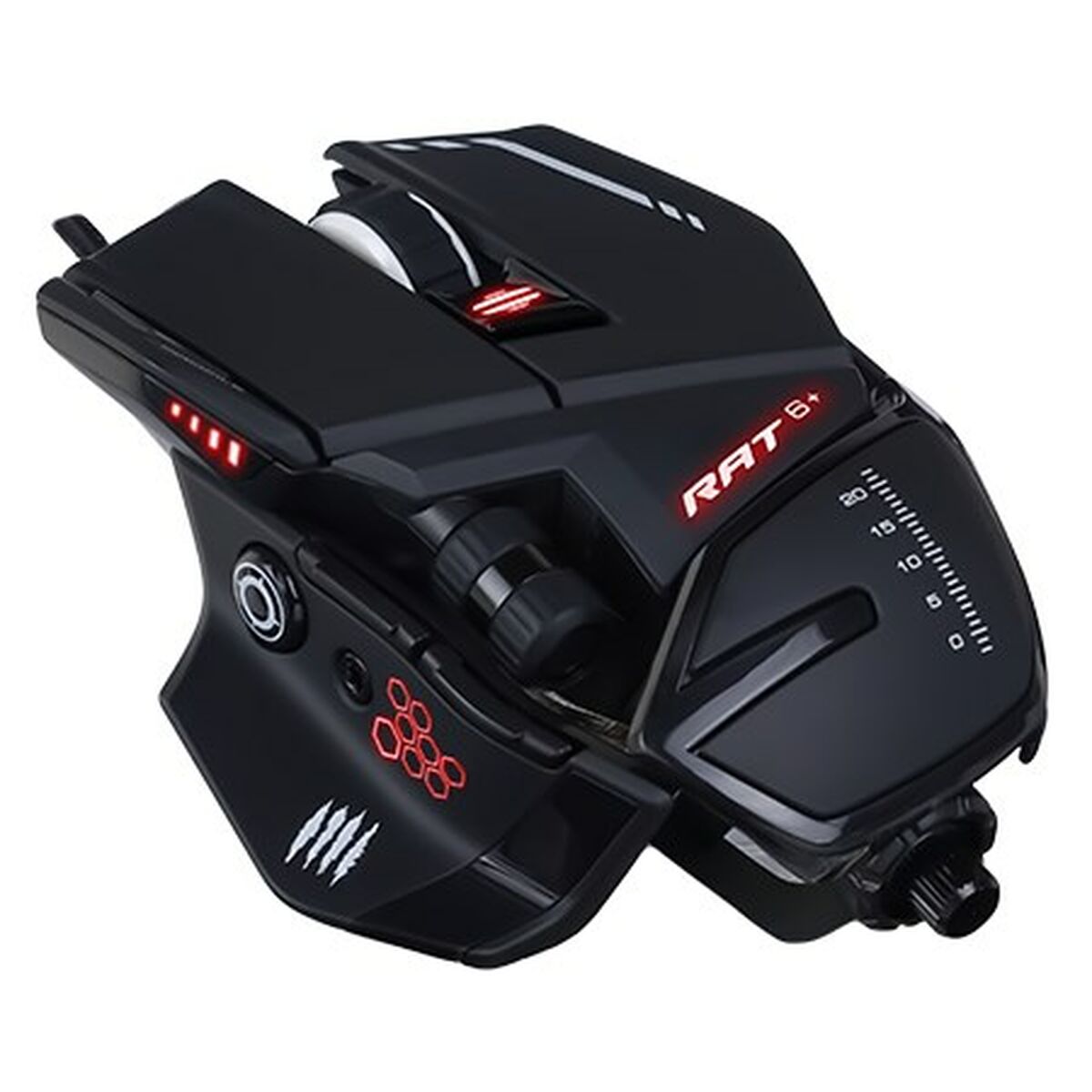 Rato sem Fios Ótico Mad Catz MR04DCINBL000-0 Azul Preto Vermelho Verde