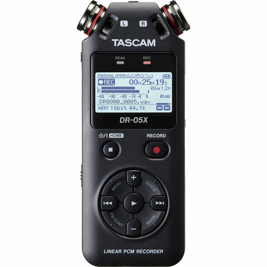 Gravador Tascam DR-05X Azul Preto